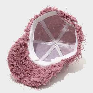 Nouvelle Collection Hiver 2025 – Casquette de Baseball Tendance en Fourrure, Couleur Unie, Peluche Épaisse et Chaude pour l'Automne et l'Hiver - Product Image 6