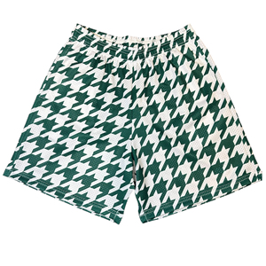 Shorts en mesh personnalisables 100% polyester pour hommes, shorts de running avec doublure en mesh et impression par sublimation respirante - Product Image 4