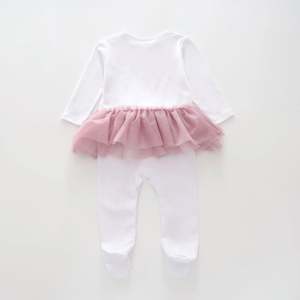 Beau concepteur à la recherche classique barboteuse bébé vêtements nourrissons couleur barboteuses filles manches courtes body combinaison à la vente ensemble - Product Image 3