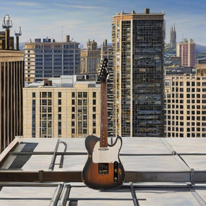 Guitarra Eléctrica Slick SL51K, Acabado Vintage Sunburst, Pastillas Dobles de Bobina Simple, cop1 - Product Image 1