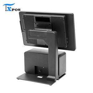 Boîtier métallique Taixun pour terminal de point de vente à double écran tactile 15,6 pouces, processeur Intel I3/i5/i7, stockage SSD 128G-500G, Android/Windows - Product Image 3