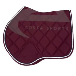 Équestre Tack Shop Meilleur tissu de coton confortable Protection des chevaux Séchage rapide Tapis de selle respirant - Product Image 1