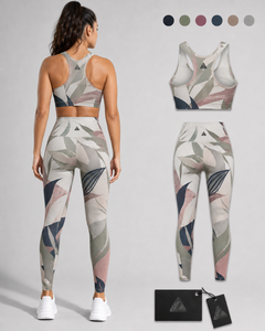 Leggings de sport réversibles personnalisés, légers, écologiques, sans coutures, respirants, extensibles, à taille haute et très élastiques - Product Image 4