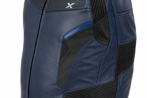 Combinaison de moto en cuir grande taille |   Bleu Brun |   Fabricant OEM ODM |   Qualité de conception haut de gamme |   Vêtements de course |   Sports - Product Image 5