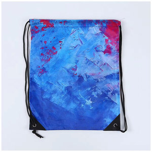Drawstring Bags Everyday Carry Drawstring Bags With Spacious Interior <b>For</b> Shopping And Travel Use - Product Image 6