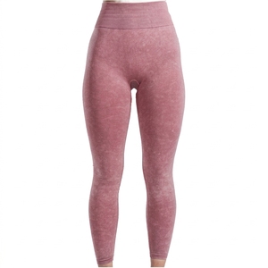 Wholesale Fashion New Women Ditsy Floral Suede Skinny High Waist <b>Scrunch</b> Breathable Thick Knitted Polyester Printed <b>Leggings</b> - Product Image 4