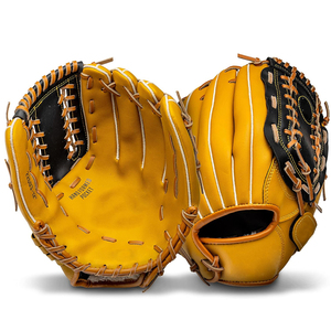 Nuevos Guantes de Béisbol Personalizables, Equipo de Práctica de Softbol con Cuero Artificial para Guantes de Campo - Product Image 1