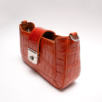 Sac à main seau personnalisé en cuir véritable à motif alligator avec fermeture éclair, sacs à bandoulière de luxe pour femmes, haute qualité