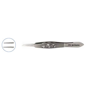 Instrument microchirurgical, longueur totale 10,5 cm, manuel, CE Premium, forceps de micro-attachement Jaffe, conception personnalisée, plateforme d'attachement 5 mm - Product Image 1