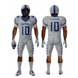 Tenue officielle de football américain pour le jour du match, uniforme d'équipe de football américain, tenue de tournoi de football américain - Product Image 1