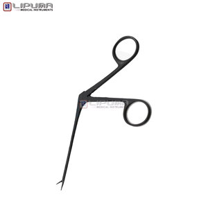 Micro-pince à oreilles d'alligator à tige dentée, instrument chirurgical ORL de précision pour otologie, audiologie et instruments médicaux - Product Image 3