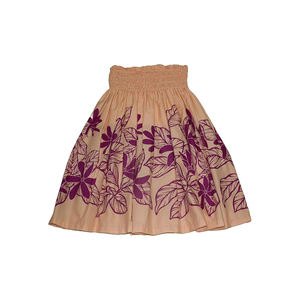 Vestido Casual de Playa para Mujer, Cintura Natural, Bordado Hawaiano, Estampado Tropical Aloha, 100% Algodón, Ligero, para Otoño - Product Image 1