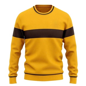 Nouveau sweat-shirt à col rond en polaire grande taille personnalisé pour homme, anti-plis, respirant, léger, vente en gros - Product Image 1