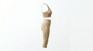 Ensembles de yoga pour femmes personnalisés, grande taille, sans couture, respirants, séchage rapide, légers, réversibles, couleur unie, 2 pièces, coupe intégrale - Product Image 3