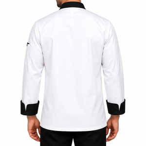 Nouvelle Arrivée - Veste de Chef Respirante et Unie pour Restaurant et Cuisine - Prix Bas - Promotion Exceptionnelle - Product Image 2