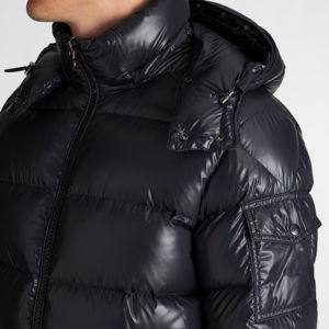 Chaqueta de Invierno para Hombre con Capucha, Ligera, Impermeable, Informal, para Exteriores, con Logotipo Personalizado, Chaqueta Cálida con Cierre para Deportes - Product Image 2