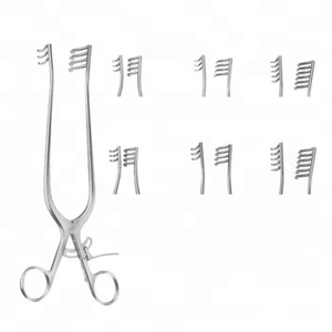 Retractor Adson Profesional, Retractor Adson, 7 1/2 pulgadas (19 cm), 4 x 4 puntas, instrumentos quirúrgicos autoajustables de acero inoxidable - Product Image 3