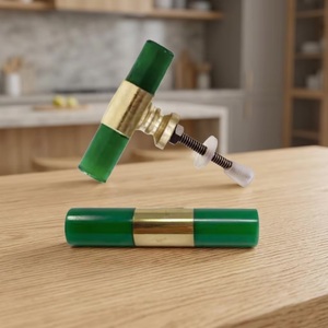 Poignée de meuble en résine verte en forme de T, design moderne pour meubles multi-espaces, écologique, durable et facile à utiliser - Product Image 3