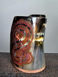 buffalo Horn Mug hand made mugs eco-friendly <b>drinkware</b> <b>accessories</b> - Product Image 4