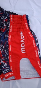 Savow Fight Wear Muay Thai Boxing Embroidery Martial Arts MMA Clothing Fight <b>Grappling</b> Kickboxing <b>Shorts</b> - Product Image 4