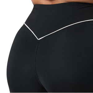 Leggings de yoga taille haute pour femmes, longueur cheville, en Spandex/Nylon, extensibles, doux et confortables, avec poche invisible, en tissu tricoté 180g - Product Image 5