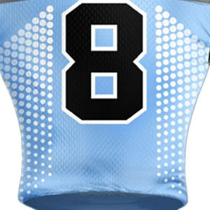 Maillot d'entraînement de football américain personnalisé, sublimé, respirant, anti-humidité, en polyester, pour équipe, OEM - Product Image 6