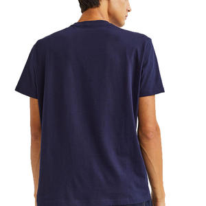 Camiseta de Hombre de Manga Corta, Corte Regular, Transpirable, de Alta Calidad, Ecológica, de Secado Rápido, en Poliéster/Algodón, con Logotipo Personalizado T2 - Product Image 4