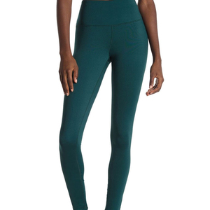 Leggings de yoga décontractés pour femmes, pantalons à cordon de serrage, vêtements de sport respirants à séchage rapide, taille haute, sans couture, en Spandex/Nylon, logo personnalisé - Product Image 5