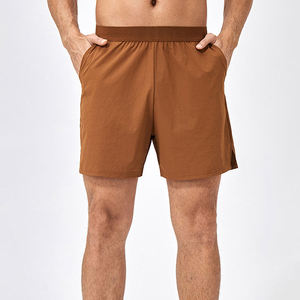 Pantalones Cortos Deportivos Casuales con Cintura Elástica, Transpirables, de Nailon de Secado Rápido, Ajuste Holgado para Correr - Product Image 2
