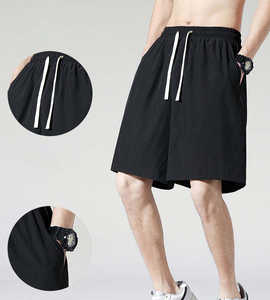 กางเกงขาสั้นลำลองผู้ชายไซส์ใหญ่ เอวยางยืดปานกลาง มีเชือกผูก ระบายอากาศได้ดี เป็นมิตรกับสิ่งแวดล้อม ผ้าสเตรช 4 ทิศทาง มีหลายตัวเลือก - Product Image 2
