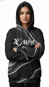 Hoodie Unisexe Oversize Tendance Hiver, Broderie Premium, Impression par Sublimation, Coton Polaire Écologique, Coupe Confortable - Product Image 3
