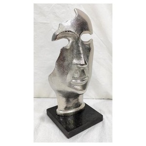 Escultura Contemporánea Abstracta de Aluminio Fundido, Estatua Decorativa de Arte Metálico para Decoración del Hogar - Product Image 6