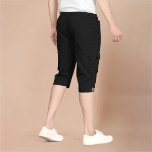 Pantalones Cortos Cargo de Verano para Hombre, Ligeros, Transpirables, Corte Regular, Múltiples Bolsillos, Pantalones Cortos Casuales de Playa, Venta al por Mayor, Pantalones Cortos con Logotipo Personalizado - Product Image 2