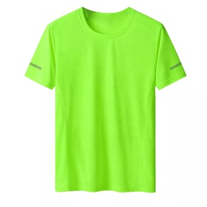 T-shirt unisexe couleur unie avec logo personnalisé, haute qualité, 100% coton, grande taille, manches courtes 2026 - Product Image 3