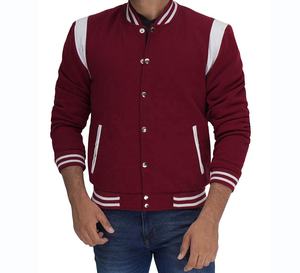 <b>Men</b> Full Custom All Wool Baseball Wool Sleeves Varsity Jacket for Man - Product Image 2