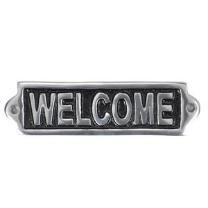 Letrero de Bienvenida Decorativo para Entrada, Montaje en Pared y Puerta, Placa de Bienvenida de Estilo Vintage, Soporte OEM - Product Image 2