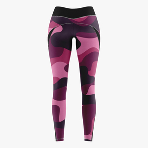 Leggings Deportivos de Compresión para Mujer, Sublimados, de Longitud Media, Ajustados, para Gimnasio, BJJ, MMA, Grappling y Entrenamiento - Product Image 3