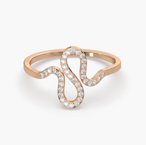 Bijoux fins vintage tendance plaqués or 14 carats avec diamant de laboratoire taille brillant rond certifié IGI – Cadeau de luxe pour mariée - Product Image 3