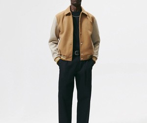 <b>Mens</b> Varsity <b>Jacket</b> Button Front Soft Fleece <b>Long</b> Sleeve Rib Cuff Casual Street Wear Warm Winter Coat Custom Logo OEM ODM Bulk - Product Image 6