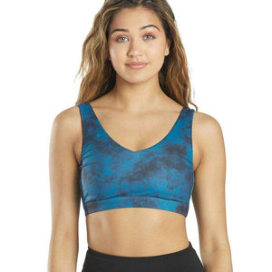 Sujetador Deportivo con Tirantes Ajustables, Cómodo, para Mujer, para Gimnasio, Entrenamiento, Sublimación, Running, Ropa Deportiva Activa - Product Image 1