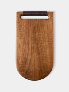 Planche à découper artisanale en bois naturel, bloc de découpe en bois de manguier antidérapant, vente en gros B2B, fabriqué en Inde - Product Image 4