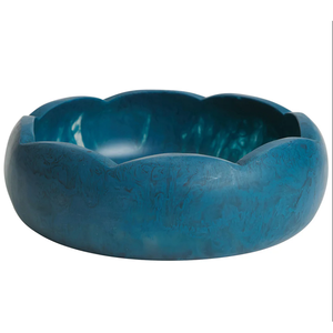 Tazón de Resina con Diseño de Frutas, Vajilla Única con Efecto de Remolino, Tazón para Servir de Resina para Hogar y Hotel, Plato Moderno para Ensaladas - Product Image 1