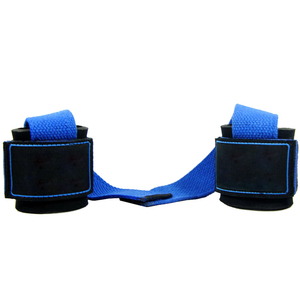 Sangles de musculation épaisses en néoprène et coton, protection avancée, unisexe, antidérapantes, pour entraînement de force, bleu royal, 5 mm - Product Image 6