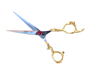 Ciseaux de coiffure professionnels en acier japonais 440C, ciseaux de barbier, ciseaux de salon - Product Image 3