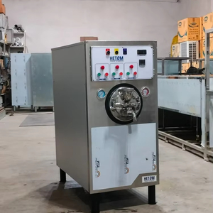 Congelador vertical de alta calidad para gelato artesanal y sorbete, batidora vertical profesional de acero inoxidable para postres. - Product Image 1