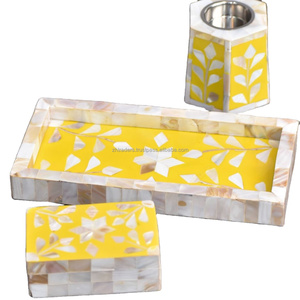 Ensemble de brûleurs d'encens Premium Pearl Glow avec incrustation de nacre, luxe pour maisons arabes, bois de santal religieux, spécial célébrations du Ramadan - Product Image 2