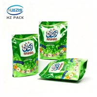 Sachet de lessive en poudre personnalisé imprimé, 500g, 1Kg, 3KG, à soufflet latéral, scellé à chaud, haute qualité, résistant à l'humidité