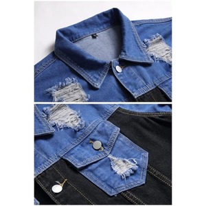 New Latest Best Stylish Denim Jackets For Man High Quality Man Jackets In Reasonable Prices New Style Denim Men's Jeans Jackets - Product Image 4