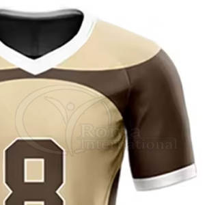 Conjunto de Uniforme de Flag Football Sublimado Personalizado para Hombres y Equipos Juveniles, Secado Rápido, Poliéster, Venta al Por Mayor - Product Image 6