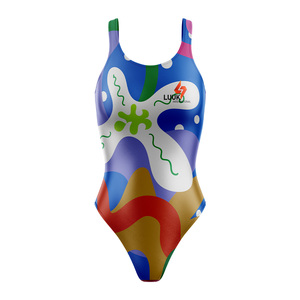 Traje de Baño de Una Pieza Sublimado al por Mayor para Mujer, Diseño Personalizado, Proveedor de Trajes de Baño Deportivos - Product Image 2
